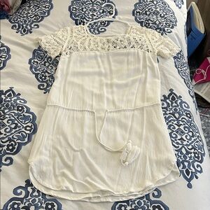 Little White Lace Dress